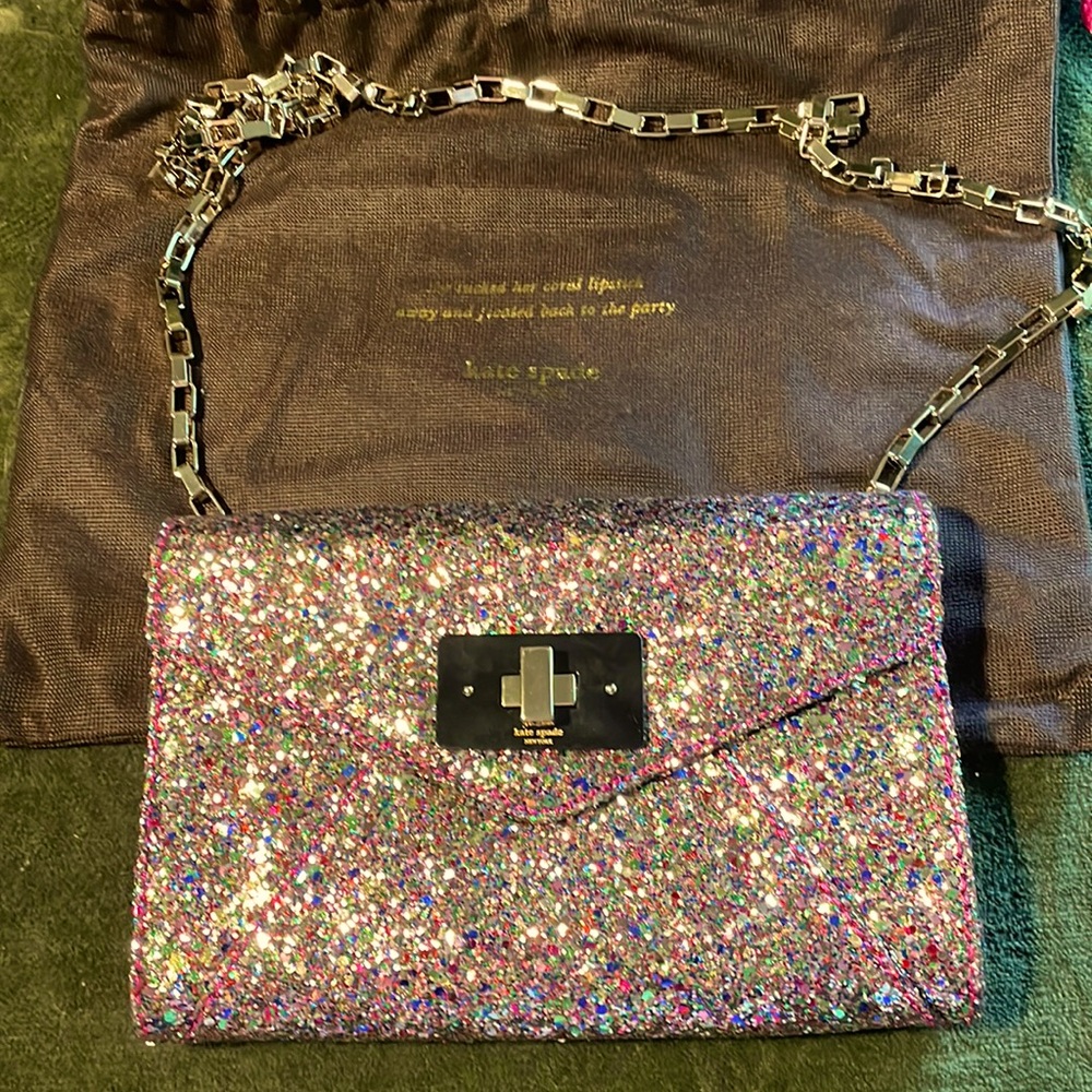 Kate spade vintage glitter bag